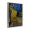 Stupell Industries Van Gogh Café Terrace at Night Framed Floater Canvas Wall Art Design by one1000paintings